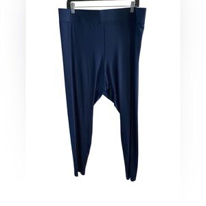 Lands' End Deep Blue High Waisted Leggings